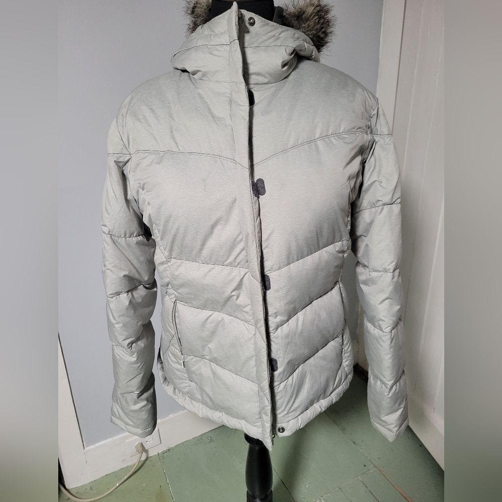 Gray Columbia winter jacket
